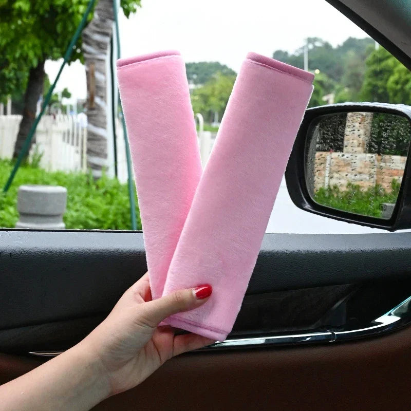 2pcs Car Seat Belt Covers - Leapmotor Accessories