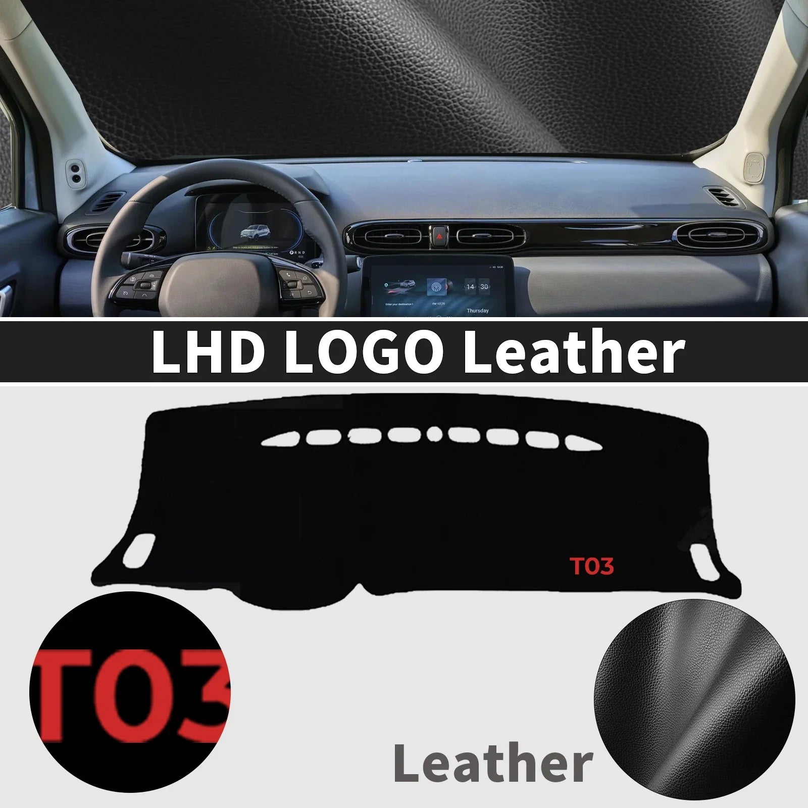 Leapmotor T03 Car DashMat Sunshade Protective Carpet - EVUPUP