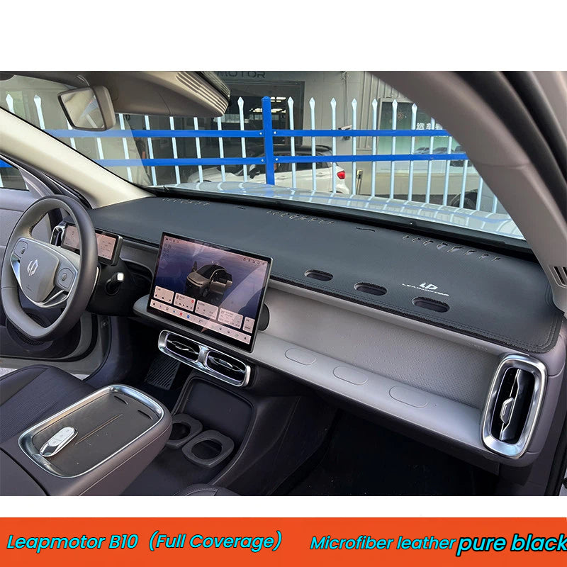 Copertura parasole per cruscotto Leapmotor B10 Tappetino cruscotto in pelle a copertura totale Protezione UV Isolamento termico Accessorio per interni auto