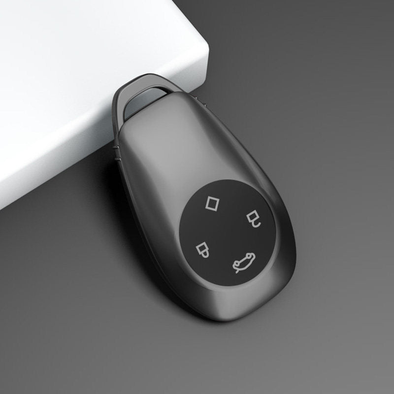 Leather Car Key Case Cover for Leapmotor C11 C10 T03 C01 C16 B10 Key Fob Protective Shell Luxury Auto Accessories
