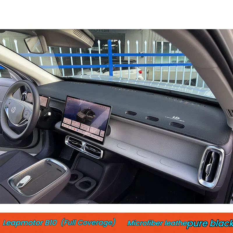 Copertura parasole per cruscotto Leapmotor B10 Tappetino cruscotto in pelle a copertura totale Protezione UV Isolamento termico Accessorio per interni auto