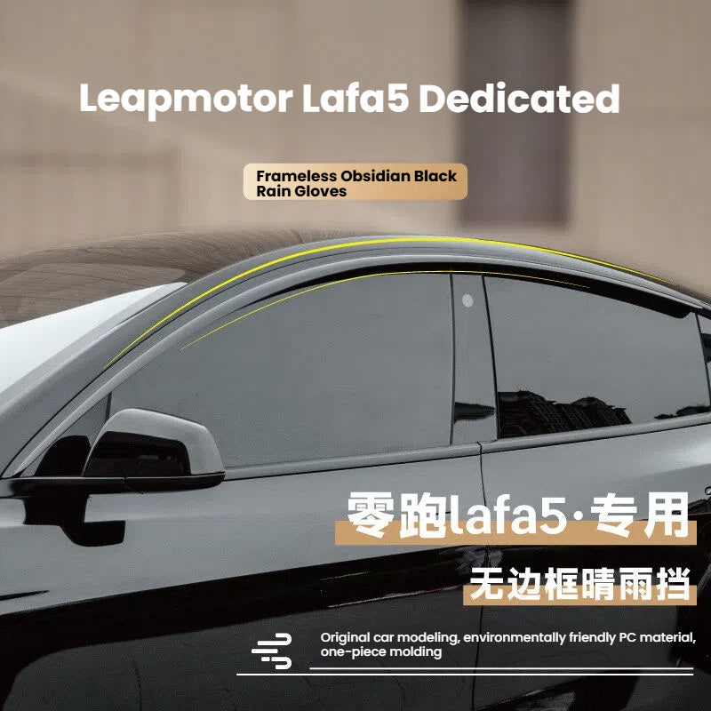 Car Window Rain Guards for Leapmotor C10  A10 B10 C16 Lafa5