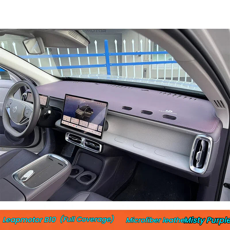 Copertura parasole per cruscotto Leapmotor B10 Tappetino cruscotto in pelle a copertura totale Protezione UV Isolamento termico Accessorio per interni auto