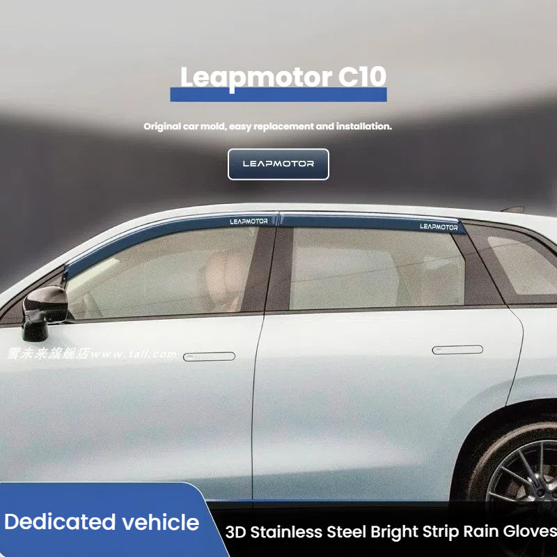Car Window Rain Guards for Leapmotor C10  A10 B10 C16 Lafa5