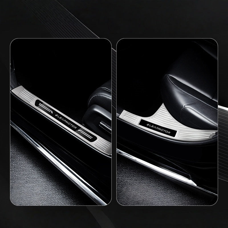 Stainless Steel Door Sill Protector for Leapmotor A10/B01/B10/D19/D99/C10/C11/C16/T03