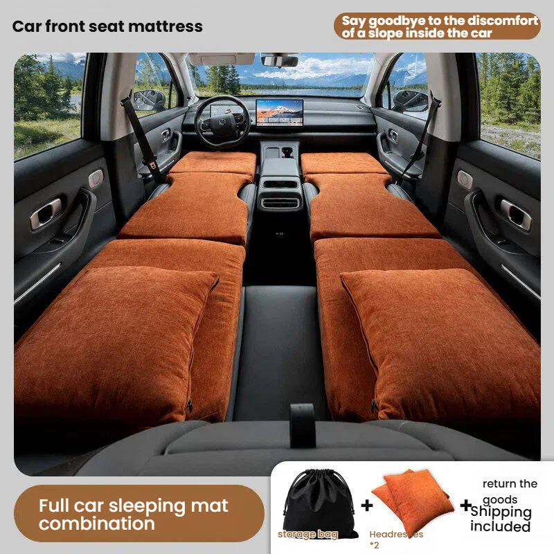 Foldable Car Sleeping Mattress for Leapmotor C11 C10 D19 B10 SUV Travel Camping Bed Pad Comfortable Portable Car Mattress