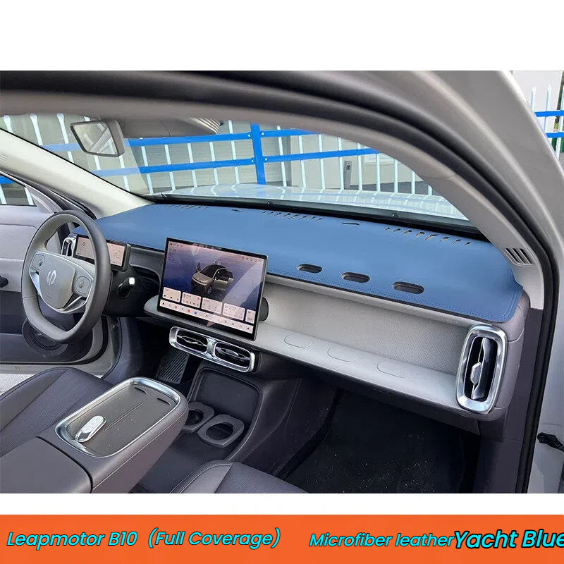 Copertura parasole per cruscotto Leapmotor B10 Tappetino cruscotto in pelle a copertura totale Protezione UV Isolamento termico Accessorio per interni auto