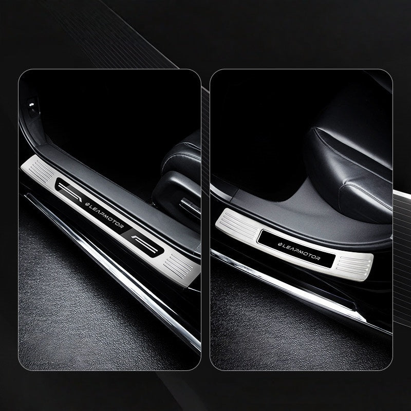 Stainless Steel Door Sill Protector for Leapmotor A10/B01/B10/D19/D99/C10/C11/C16/T03