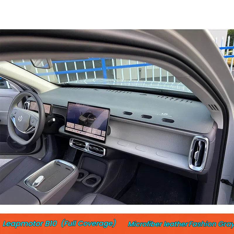 Copertura parasole per cruscotto Leapmotor B10 Tappetino cruscotto in pelle a copertura totale Protezione UV Isolamento termico Accessorio per interni auto