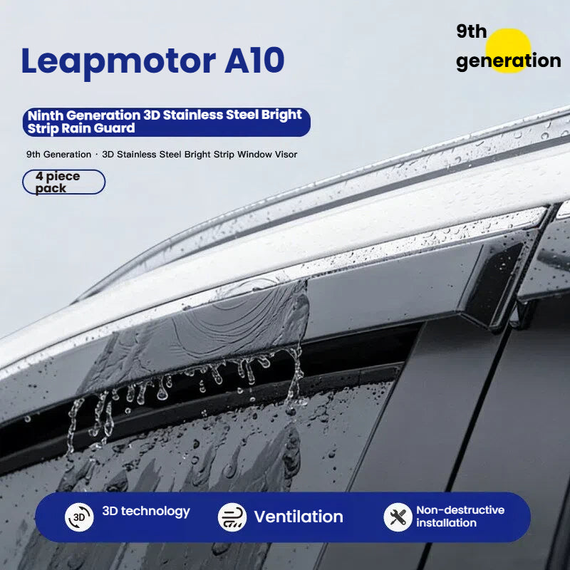 Car Window Rain Guards for Leapmotor C10  A10 B10 C16 Lafa5