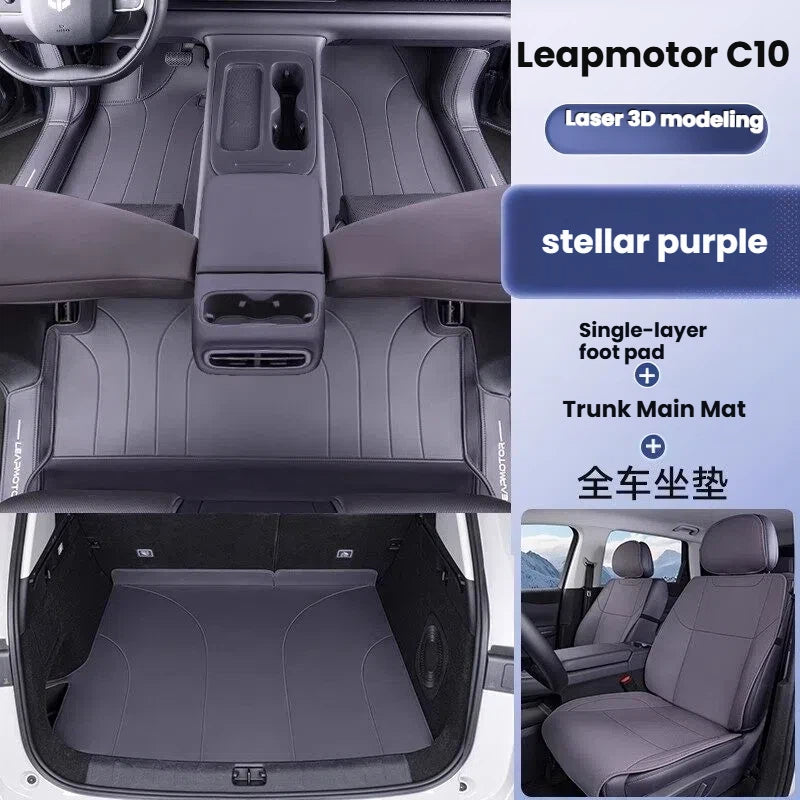 Coprisedili Premium a Copertura Totale per Leapmotor C10 2026 2027 Protezione Sedili Auto per Tutte le Stagioni Accessori Interni