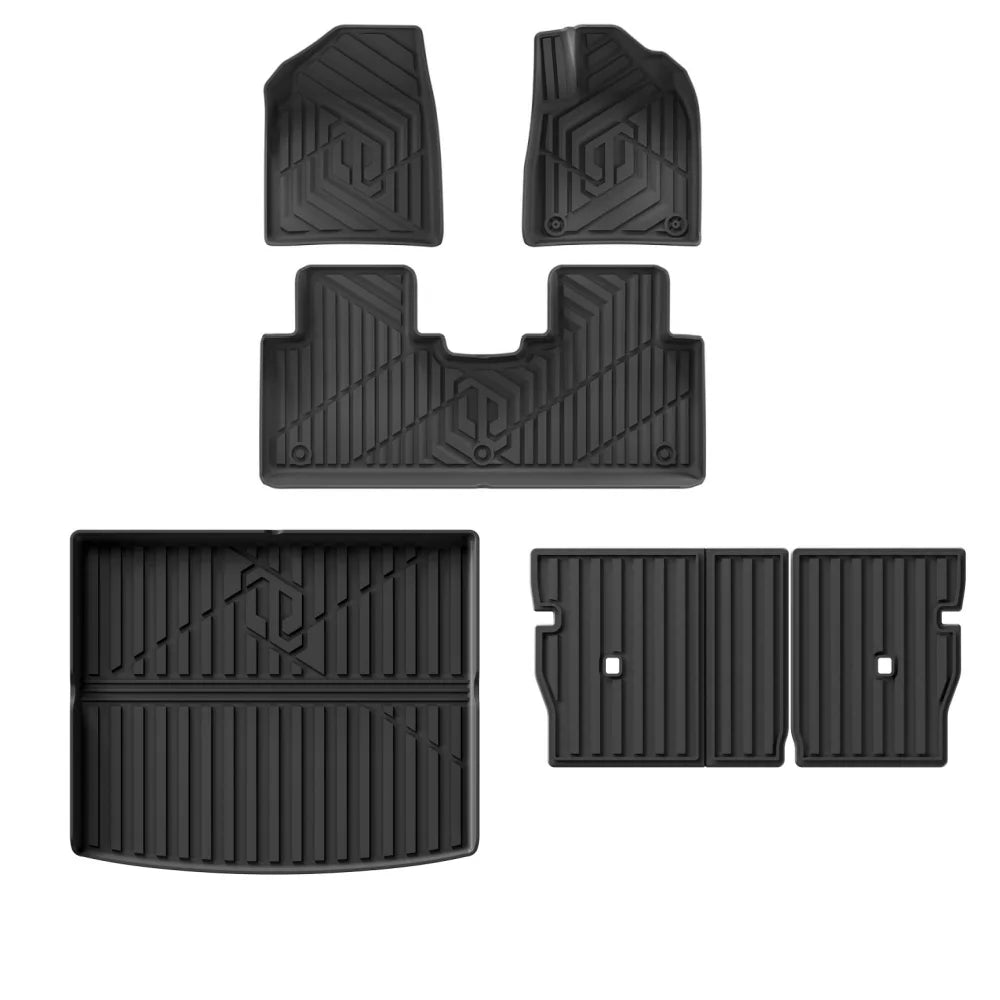 LHD & RHD Leapmotor C10 Floor Mats TPE Trunk Mats Cargo Liners - Leapmotor Accessories