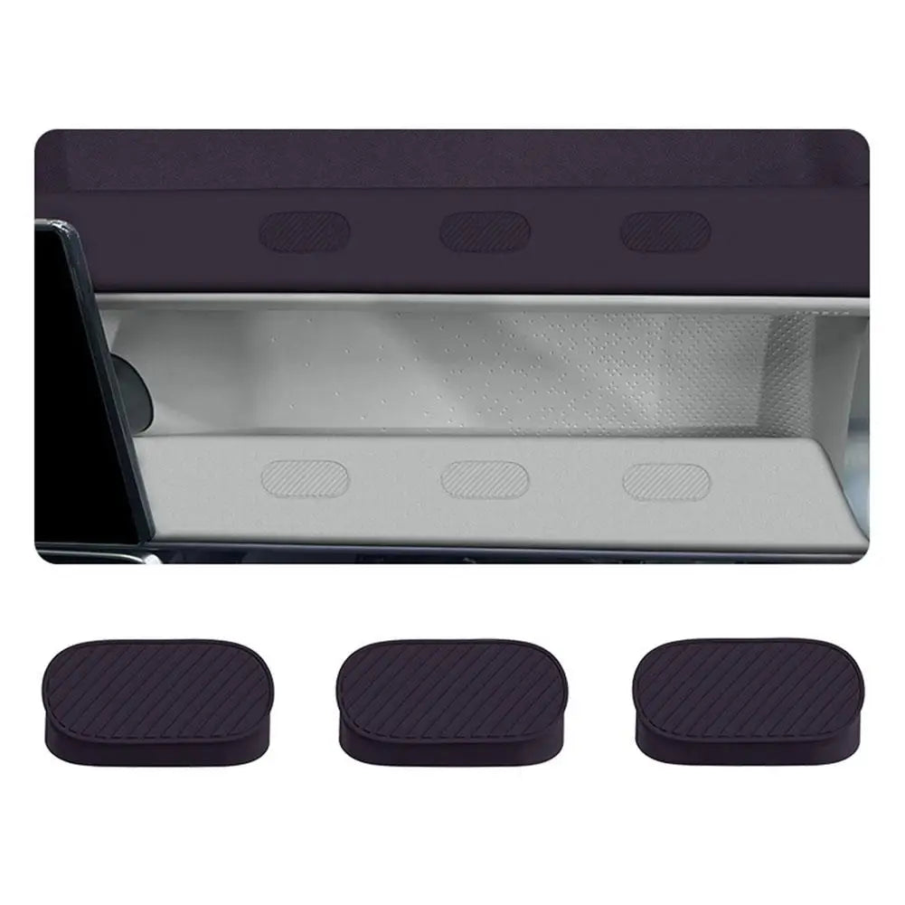 3 pcs Instrument Panel Hole Silicone Plug For Leapmotor B10