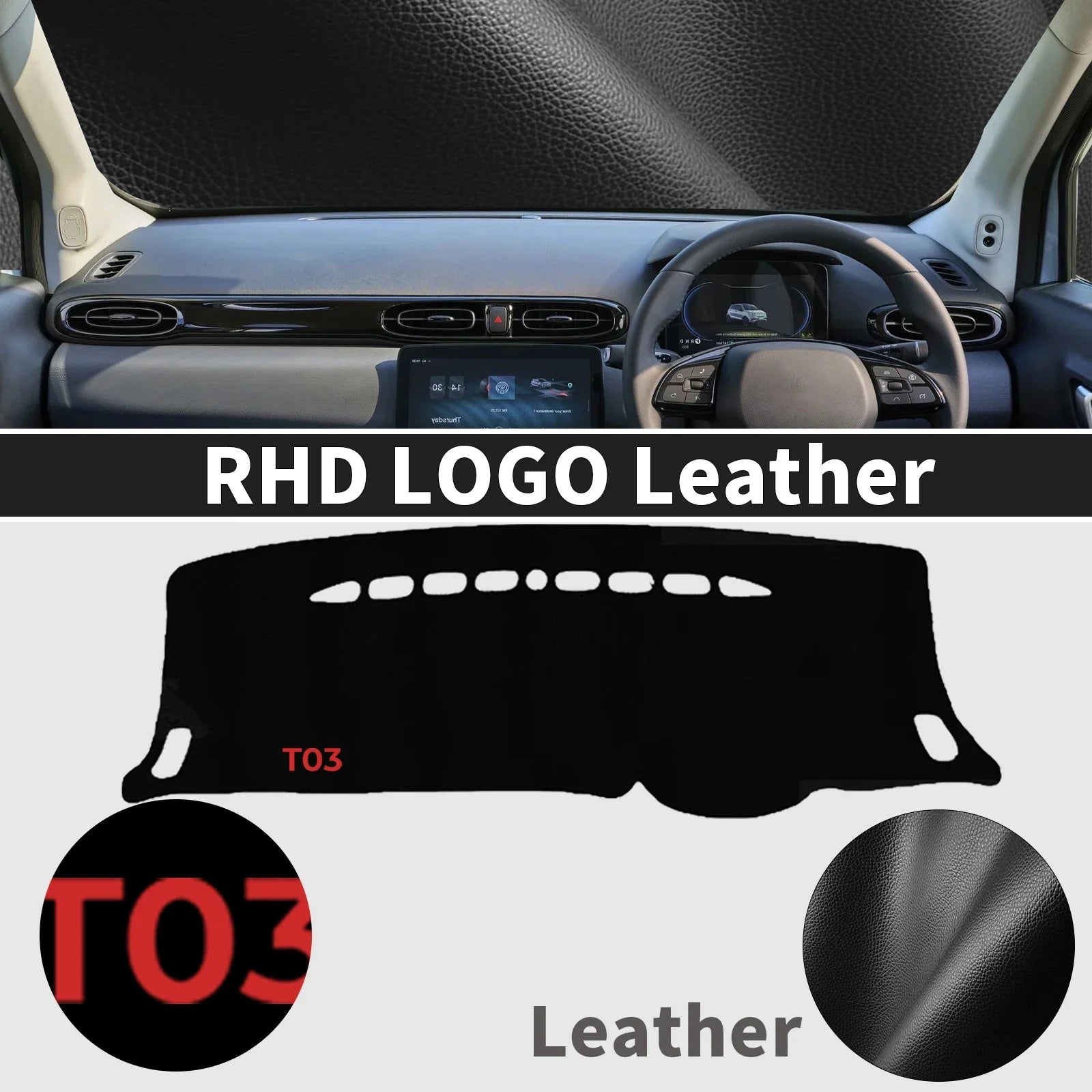 Leapmotor T03 Car DashMat Sunshade Protective Carpet - EVUPUP