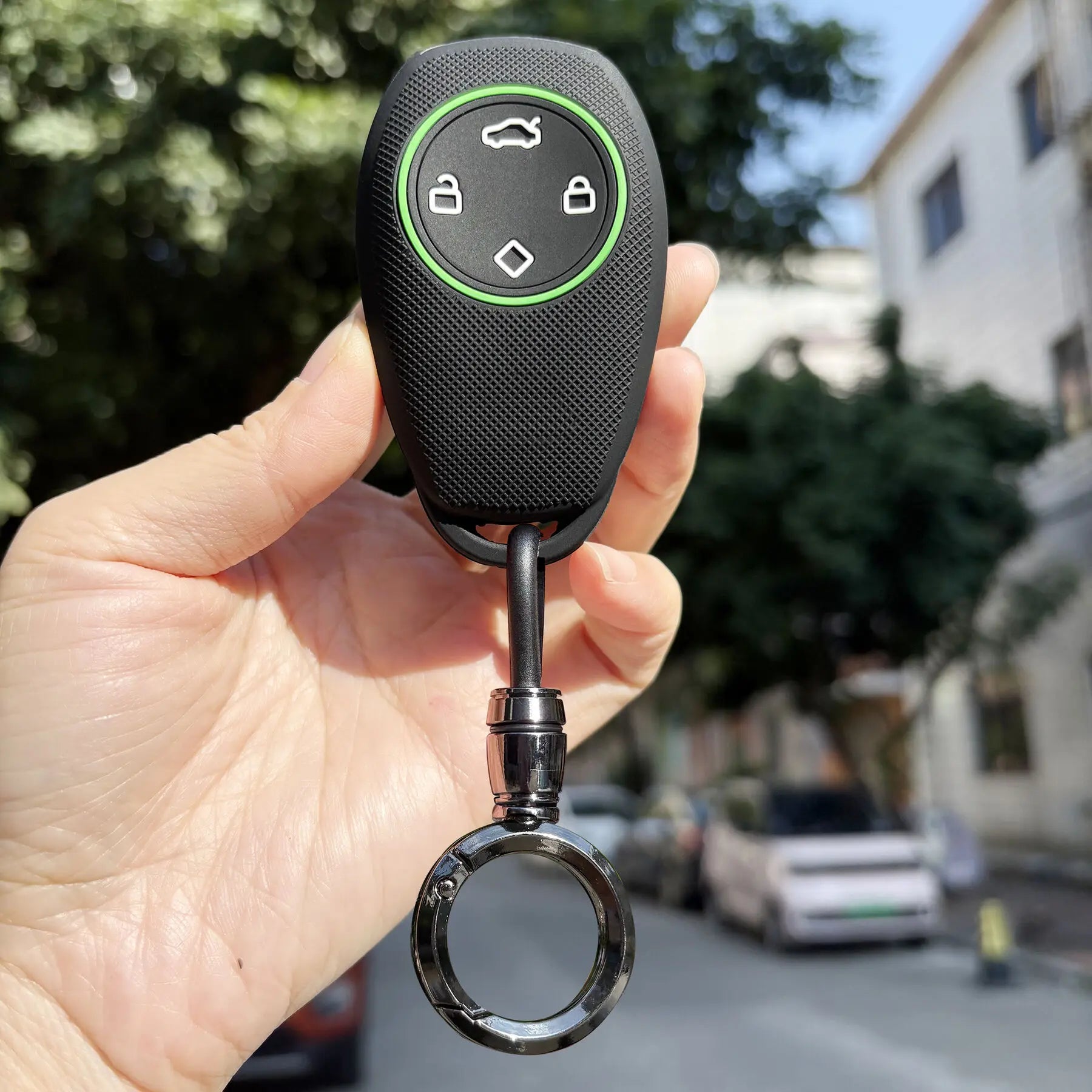 Silicoen Soft Car Key Case Fob For Leapmotor T03 S01 C11 C01 - EVUPUP