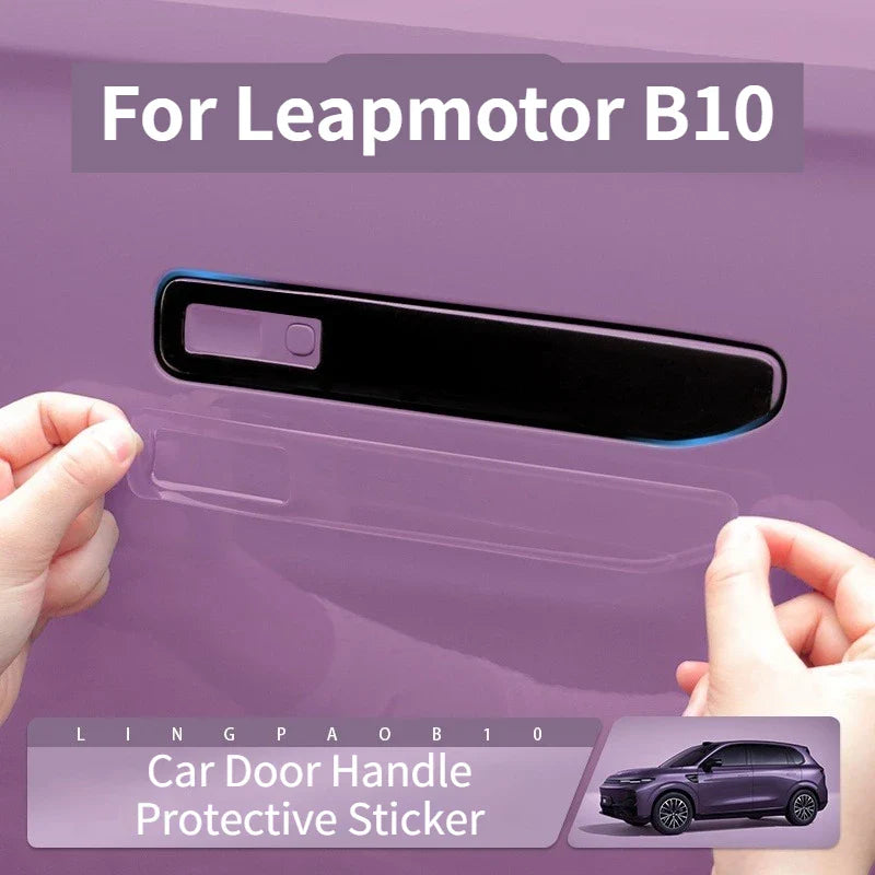 Leapmotor B01 B10 Car Door Handle Protective Sticker