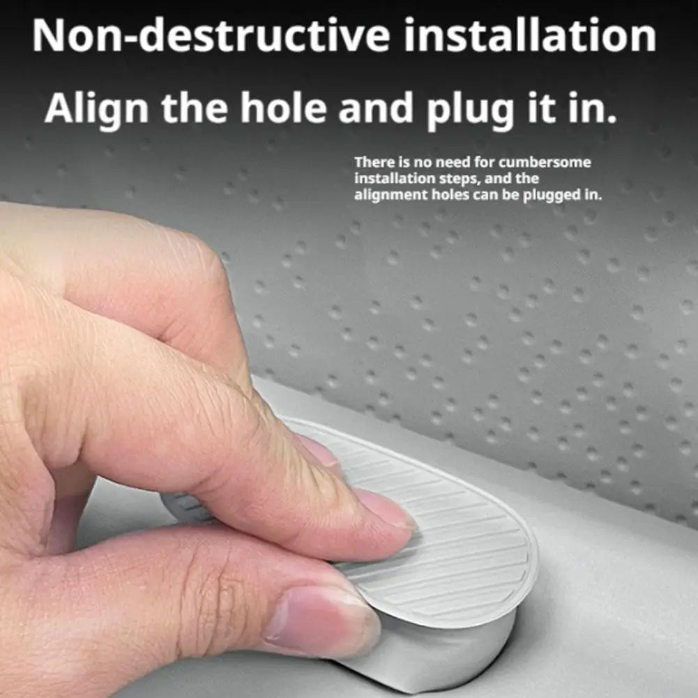 3 pcs Instrument Panel Hole Silicone Plug For Leapmotor B10