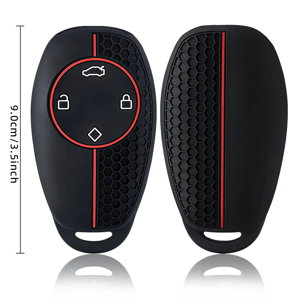 Silicone car key cover case shell holder for leapmotor t03 s01 c11 - EVUPUP