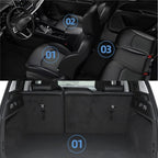 Leapmotor T03 Floor Mats Trunk Pad TPE 3D Foot Mat - EVUPUP