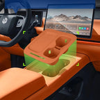 Leapmotor C10/B10/B05 Car Center Console Wireless Charging silicone Pad Cup holder Integrated Mat