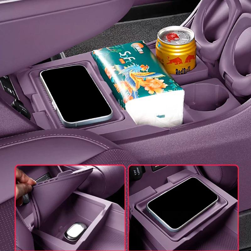 Leapmotor B10 Car Armrest Under Storage Box Organizer Tray - Leapmotor Accessories