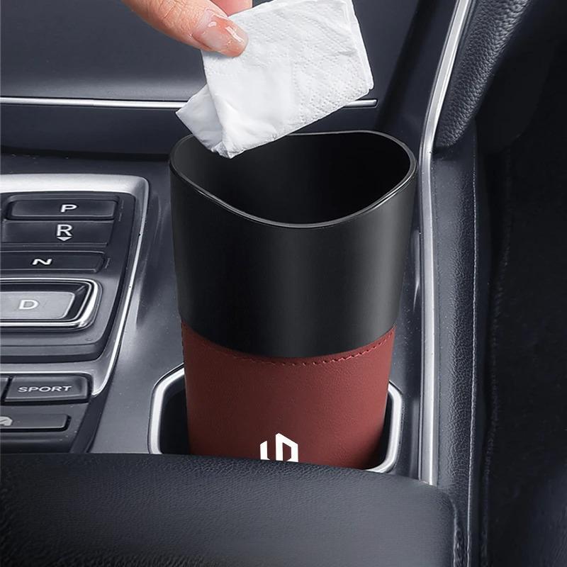 Car Trash Can Mini Leather Wather Cup - Leapmotor Accessories