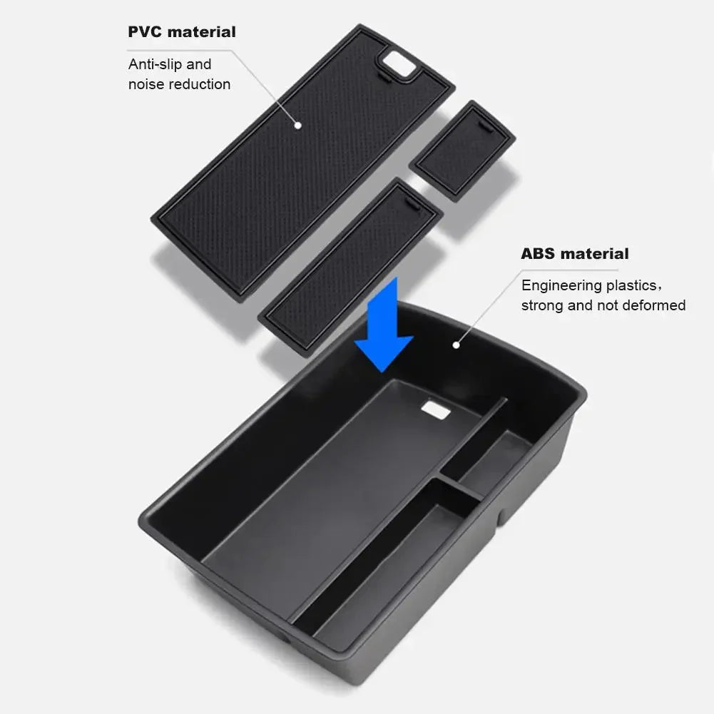 Leapmotor C10 2024-2025 Car Armrest Storage Box Organizer - Leapmotor Accessories