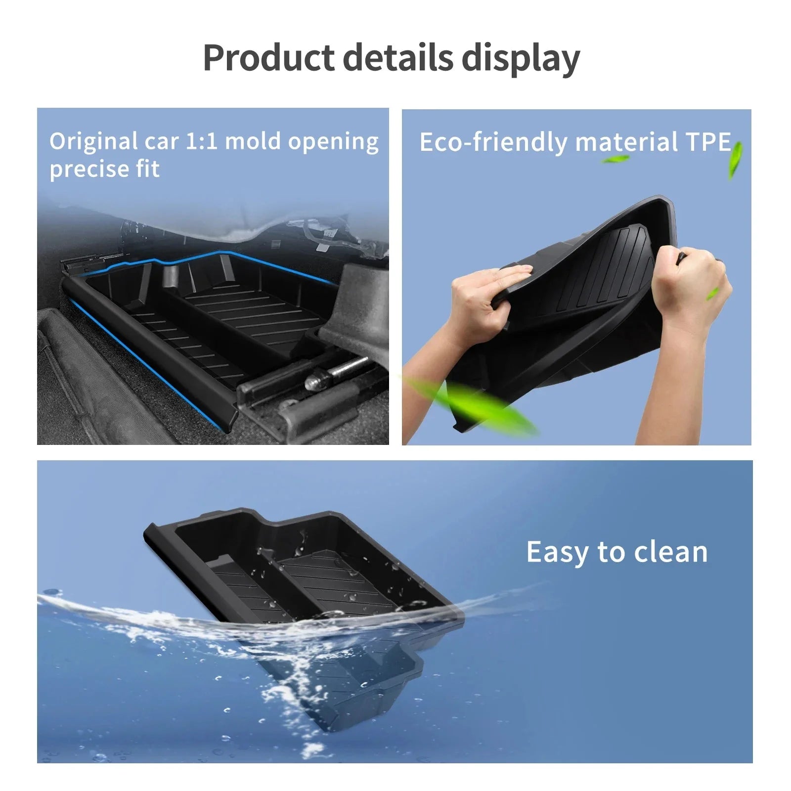 Leapmotor C10/C16 Car Storage Box Under Seat Drawer Type Organizer - Leapmotor Accessories
