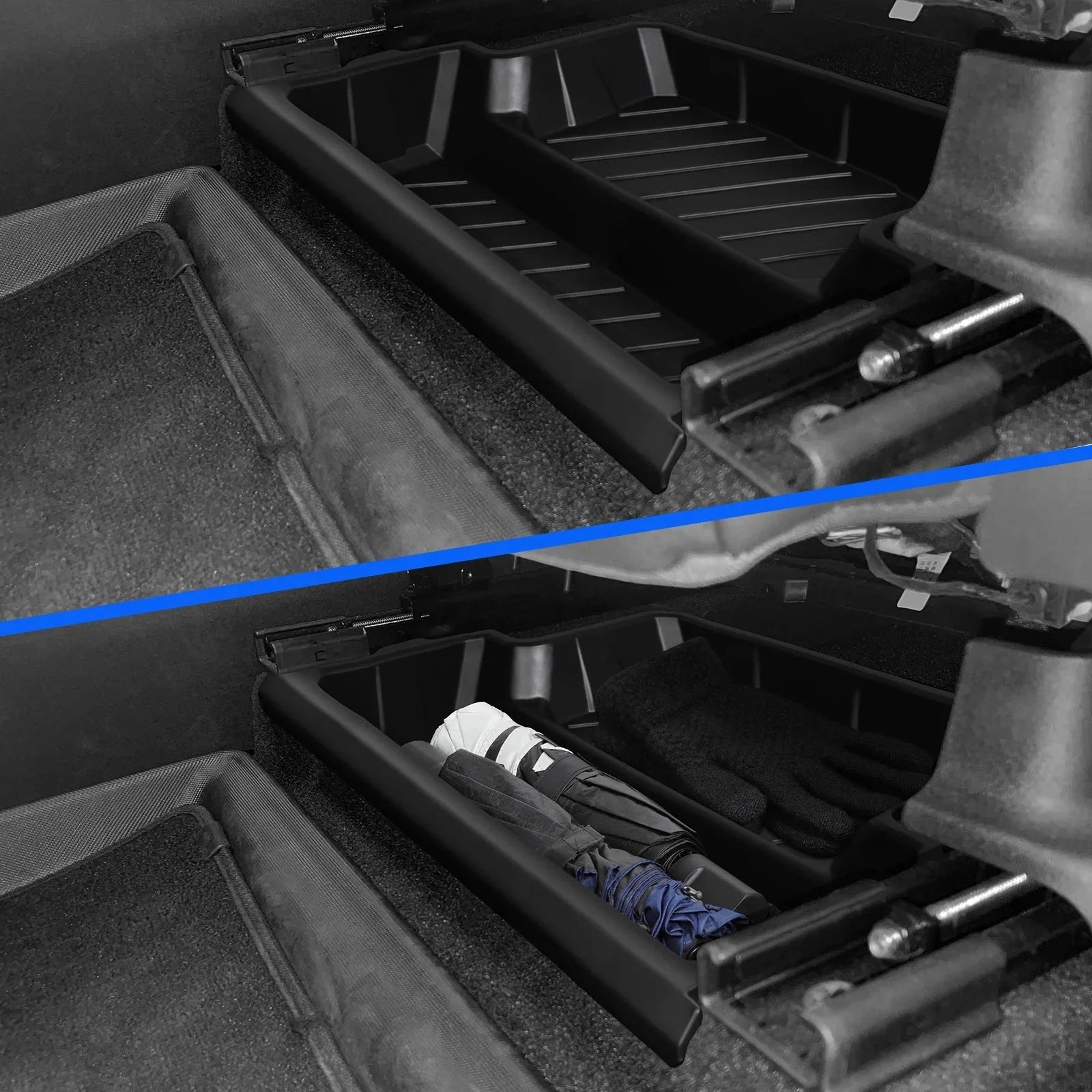 Leapmotor C10/C16 Car Storage Box Under Seat Drawer Type Organizer - Leapmotor Accessories