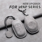Leather Car Key Case Cover for Leapmotor - Leapmotor Accessories