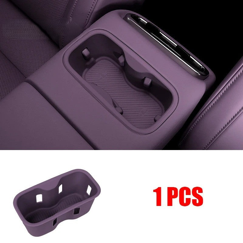 Leapmotor C10 Car Center Console Wireless Charging silicone Pad Cup holder Integrated Mat - Leapmotor Accessories