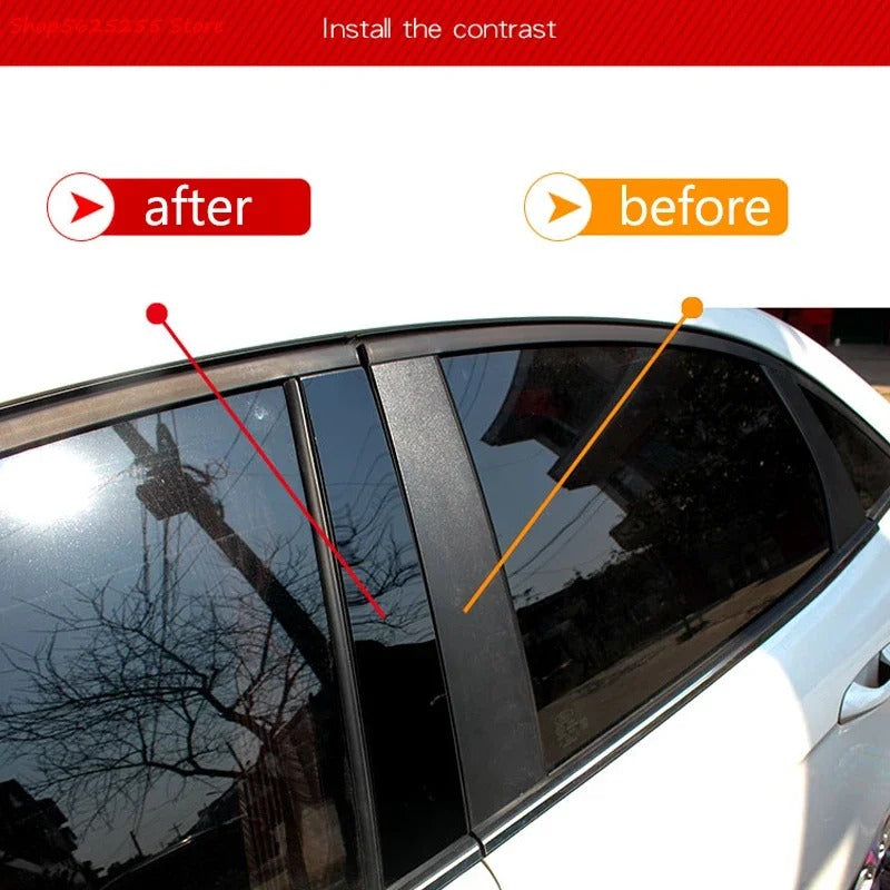 For Leapmotor C10 Central Cillar Bright Strip - Leapmotor Accessories