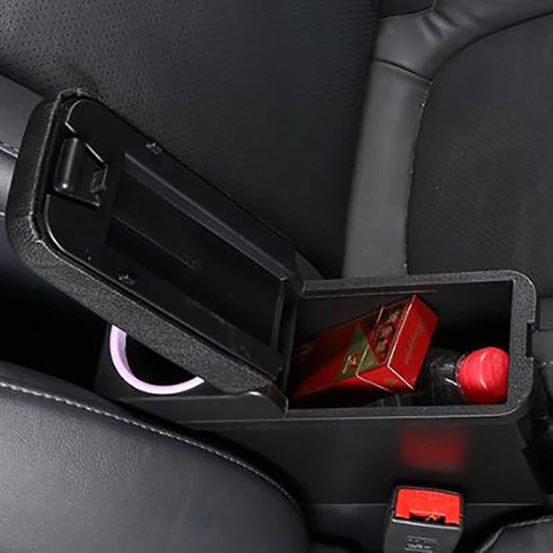 Car Central Storage Armrest Box with Water Cup Holder For Leapmotor T03 - Leapmotor Accessories