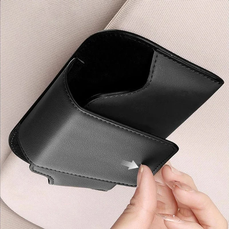 Sun Visor Glasses Holder Sunglasses Storage Case - Leapmotor Accessories