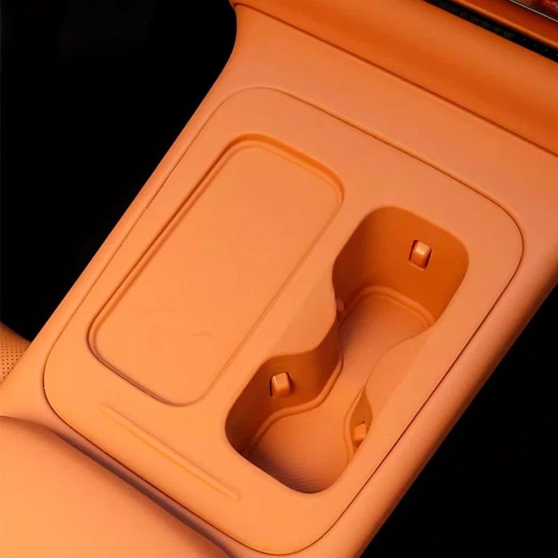 Leapmotor C10 Car Center Console Wireless Charging silicone Pad Cup holder Integrated Mat - Leapmotor Accessories