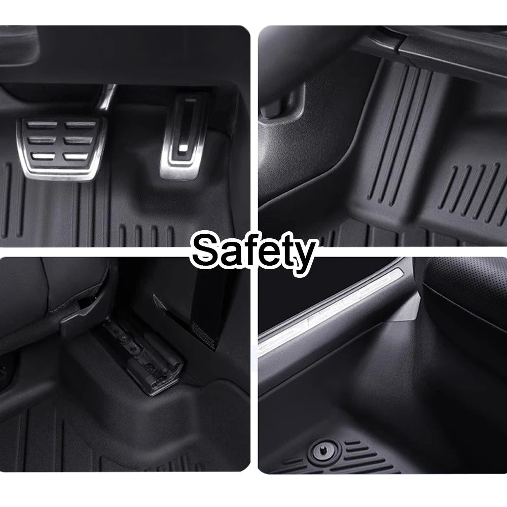 Leapmotor T03 Floor Mats Trunk Pad TPE 3D Foot Mat - Leapmotor Accessories