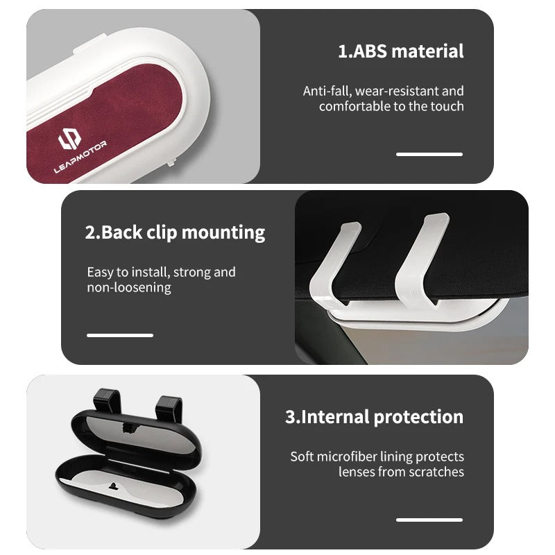 Car Glasses Case Holder For Leapmotor – EVUPUP For Leapmotor