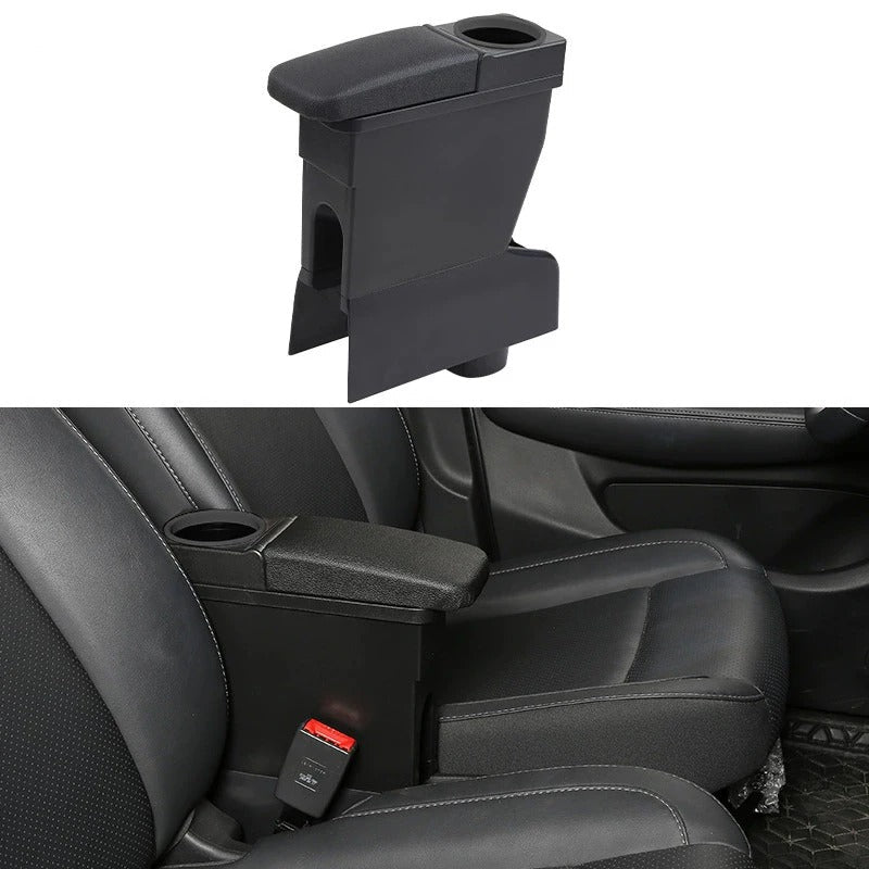 Car Central Storage Armrest Box with Water Cup Holder For Leapmotor T03 - Leapmotor Accessories
