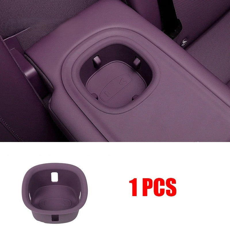 Leapmotor C10 Car Center Console Wireless Charging silicone Pad Cup holder Integrated Mat - Leapmotor Accessories