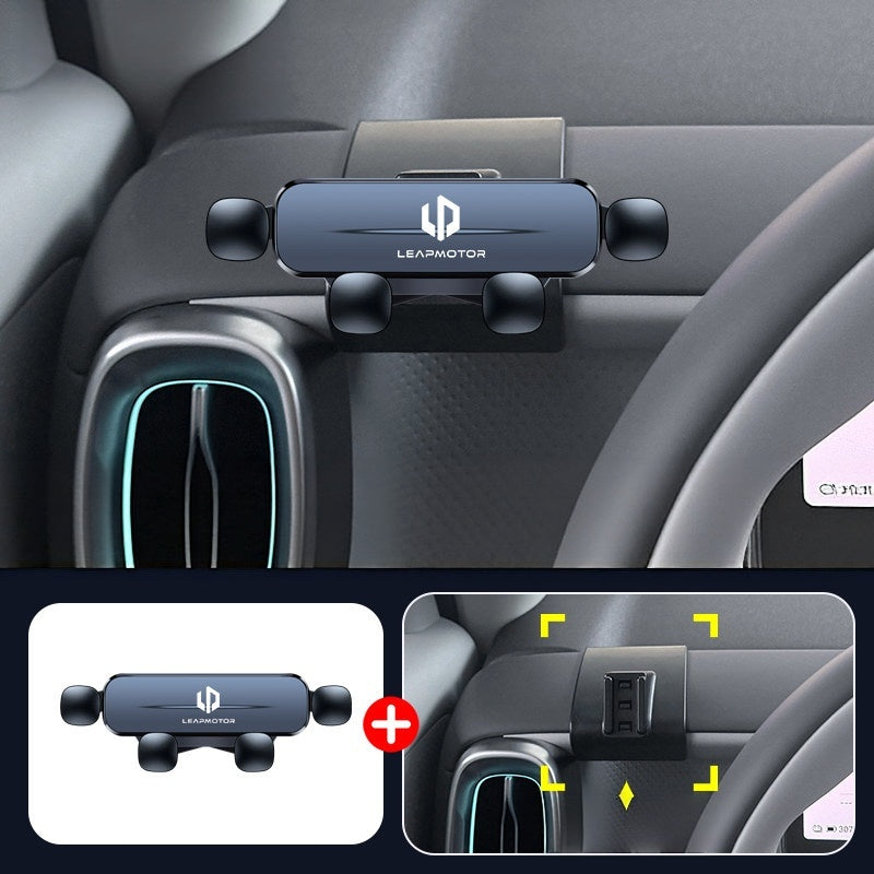 2025–2027 Leapmotor B10 / B01 Car Phone Mount – LHD