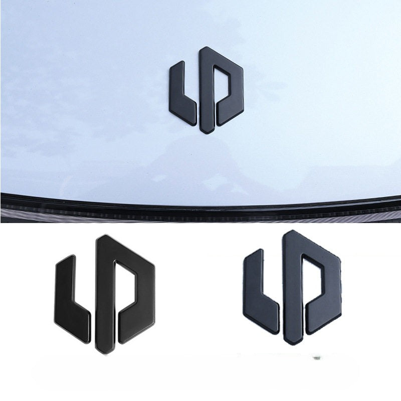 Leapmotor Autoemblem-Buchstabenaufkleber (schwarz)