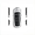 Stainless Steel Door Sill Trim & Kick Plate for Leapmotor B10/Lafa5 /C10/A10