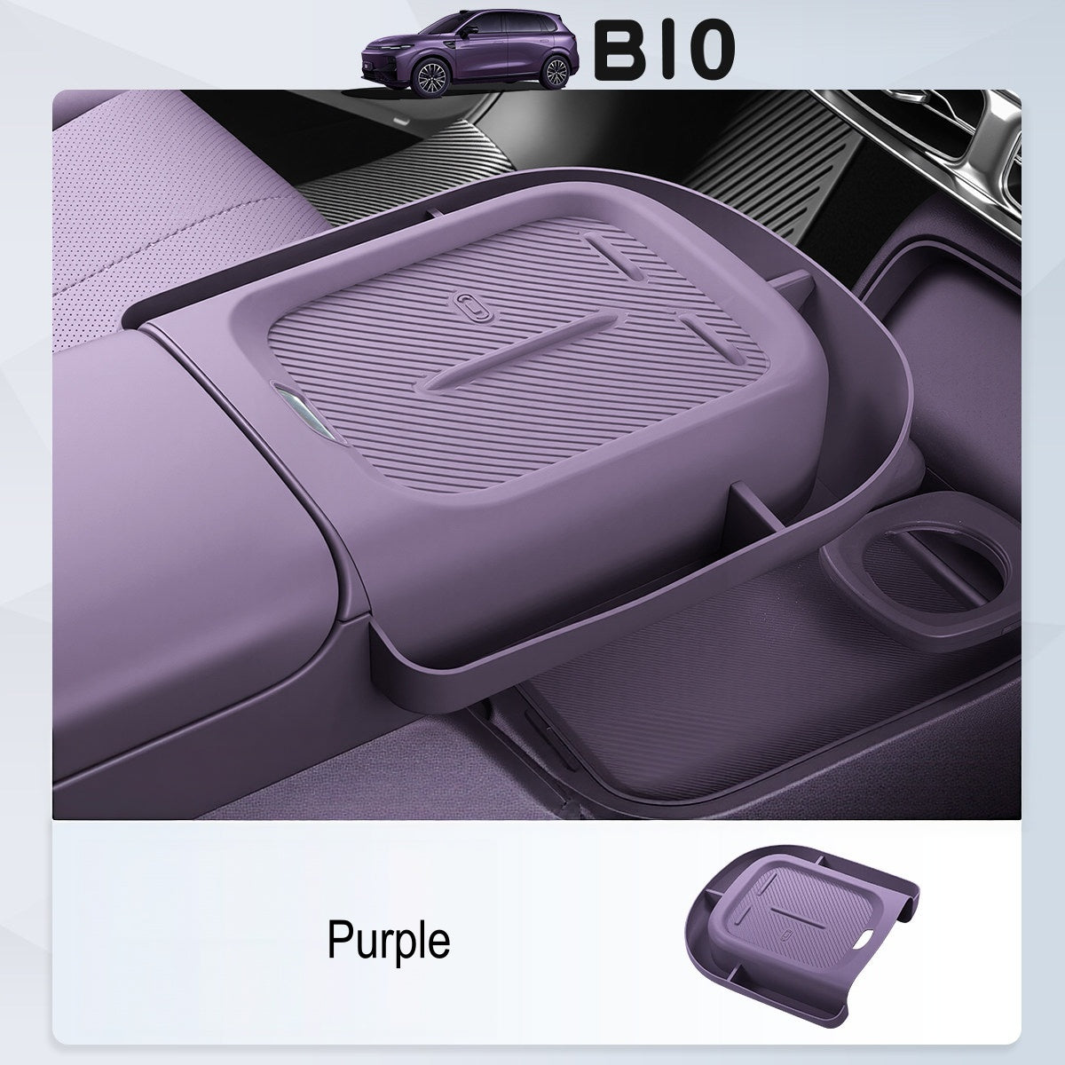 Set Tappetini in Silicone per Console Centrale Leapmotor B10
